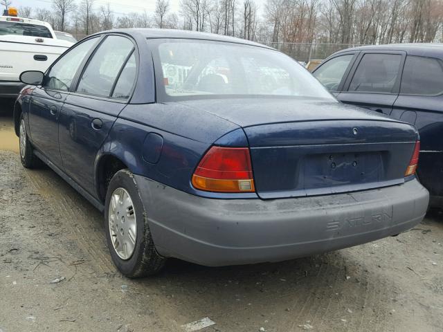 1G8ZG5285WZ161283 - 1998 SATURN SL1 BLUE photo 3