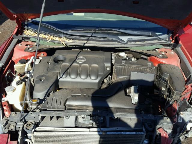 1N4AL21E87N495729 - 2007 NISSAN ALTIMA 2.5 RED photo 7