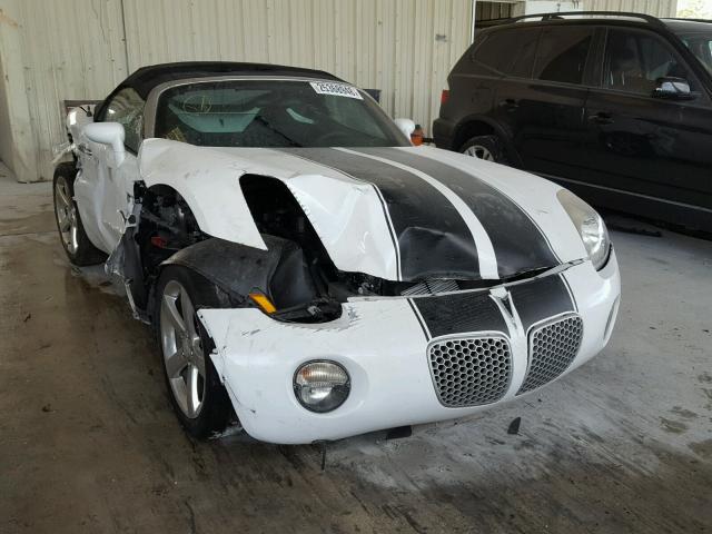 1G2MB35B47Y106121 - 2007 PONTIAC SOLSTICE WHITE photo 1