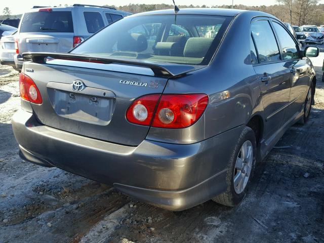 1NXBR32EX6Z601146 - 2006 TOYOTA COROLLA CE GRAY photo 4