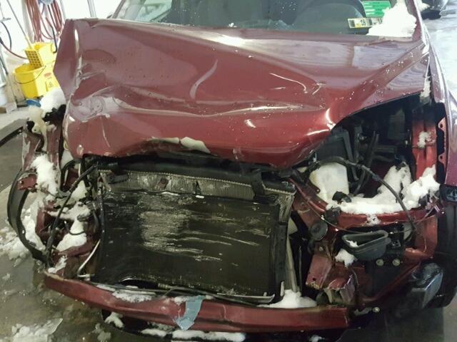 5J6RE48547L014311 - 2007 HONDA CR-V EX BURGUNDY photo 7