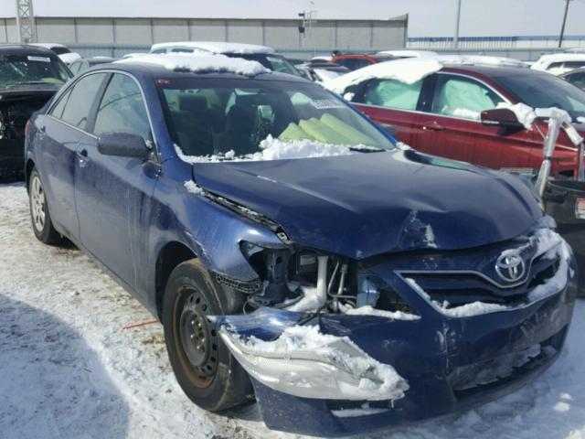 4T1BF3EK9BU621683 - 2011 TOYOTA CAMRY BASE BLUE photo 1