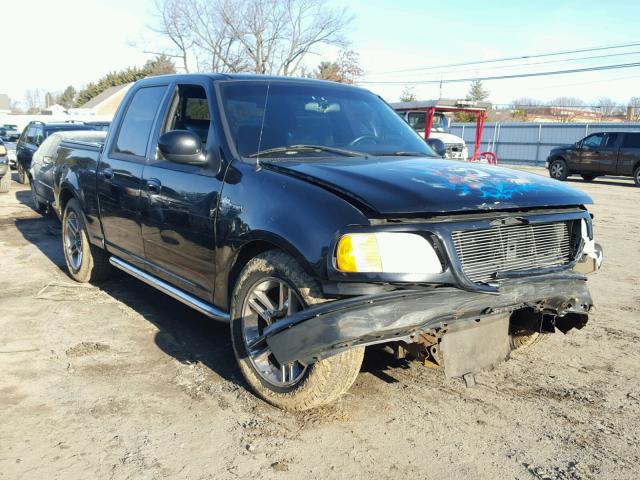 1FTRW07L61KA55225 - 2001 FORD F150 SUPER BLACK photo 1