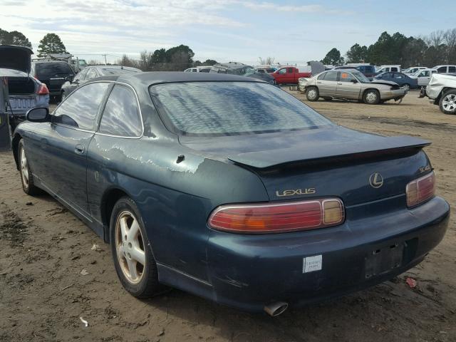 JT8CH32Y4V0053381 - 1997 LEXUS SC 400 GREEN photo 3