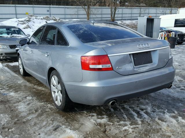 WAUDV74F97N098434 - 2007 AUDI A6 4.2 QUA SILVER photo 3