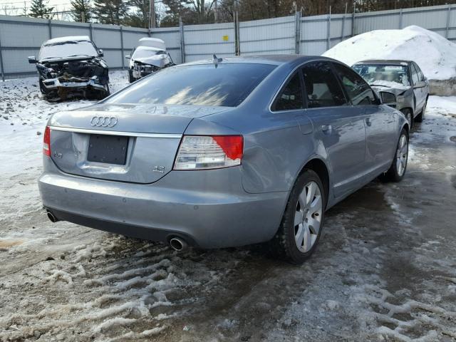 WAUDV74F97N098434 - 2007 AUDI A6 4.2 QUA SILVER photo 4