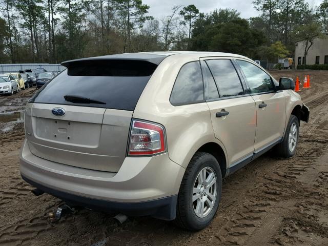 2FMDK36C27BA82008 - 2007 FORD EDGE SE TAN photo 4