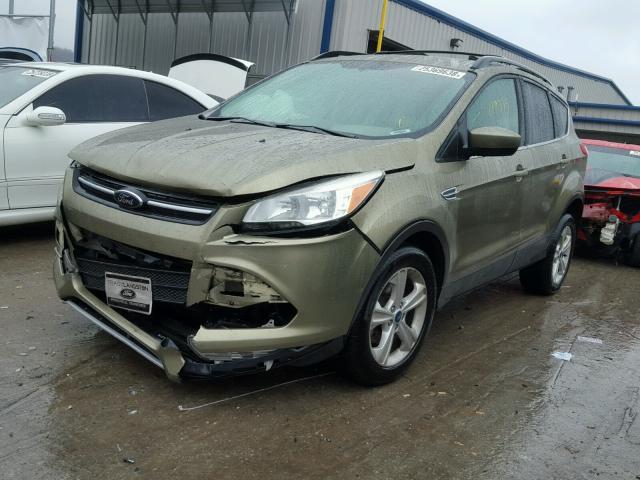 1FMCU0GX9DUA35733 - 2013 FORD ESCAPE SE GREEN photo 2