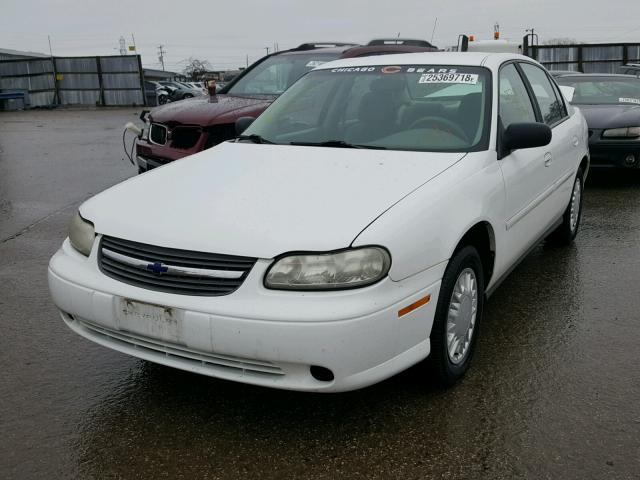 1G1ND52J016124998 - 2001 CHEVROLET MALIBU WHITE photo 2