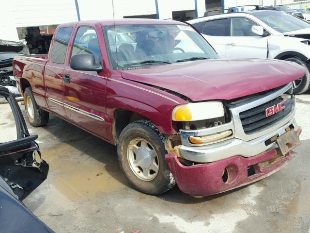 2GTEC19T041238697 - 2004 GMC NEW SIERRA BURGUNDY photo 1