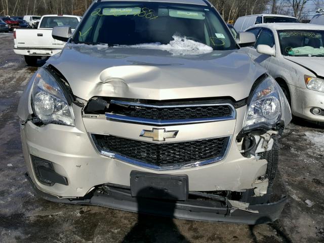 2CNFLEEC0B6349022 - 2011 CHEVROLET EQUINOX LT GOLD photo 9