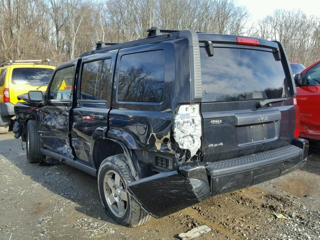 1J4RG4GK9AC113215 - 2010 JEEP COMMANDER BLACK photo 3