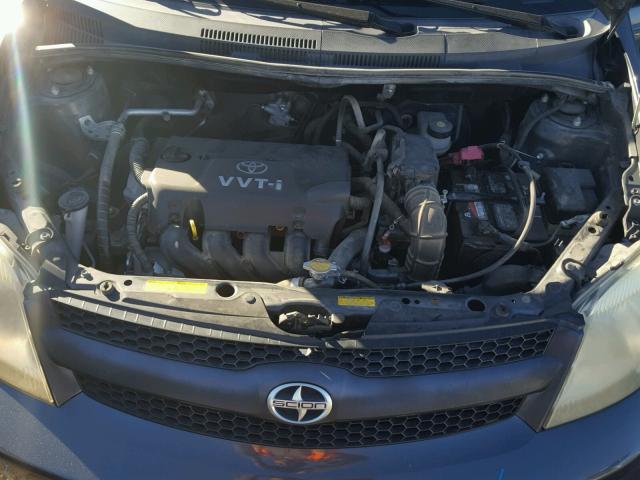 JTKKT604960166136 - 2006 TOYOTA SCION XA CHARCOAL photo 7