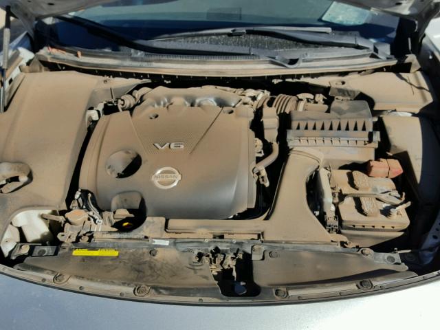 1N4AA5AP4EC497981 - 2014 NISSAN MAXIMA S SILVER photo 7