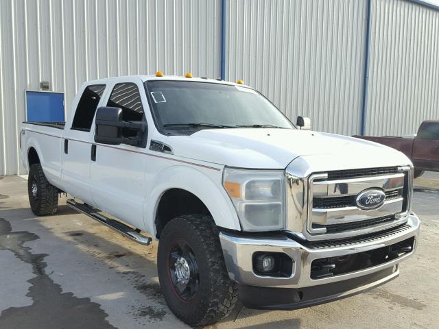 1FT8W3BT5CEB24489 - 2012 FORD F350 SUPER WHITE photo 1