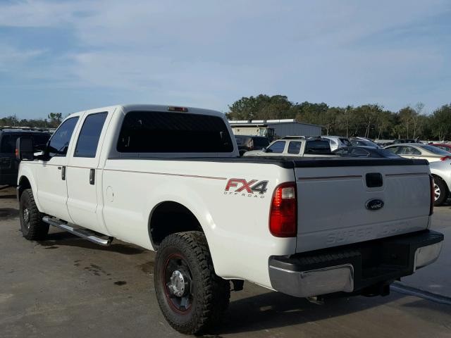 1FT8W3BT5CEB24489 - 2012 FORD F350 SUPER WHITE photo 3