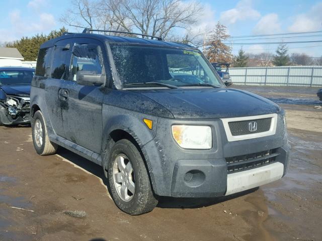 5J6YH18645L007317 - 2005 HONDA ELEMENT EX BLACK photo 1