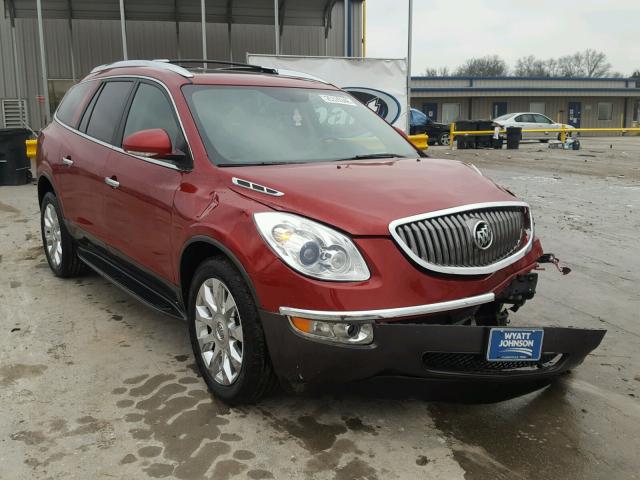 5GAKRDED3CJ359778 - 2012 BUICK ENCLAVE MAROON photo 1