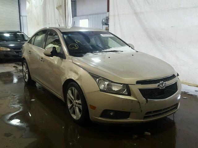 1G1PH5SC5C7133806 - 2012 CHEVROLET CRUZE LTZ TAN photo 1