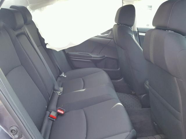 19XFC1F36HE004047 - 2017 HONDA CIVIC EX ნაცრისფერი ფოტო 6