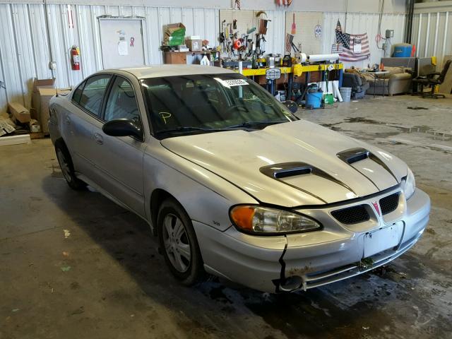 1G2NE52E65M165293 - 2005 PONTIAC GRAND AM S SILVER photo 1