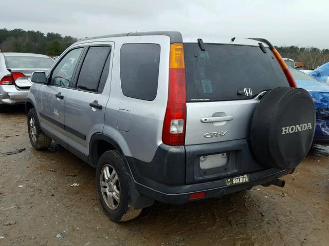 JHLRD78883C017908 - 2003 HONDA CR-V EX SILVER photo 3