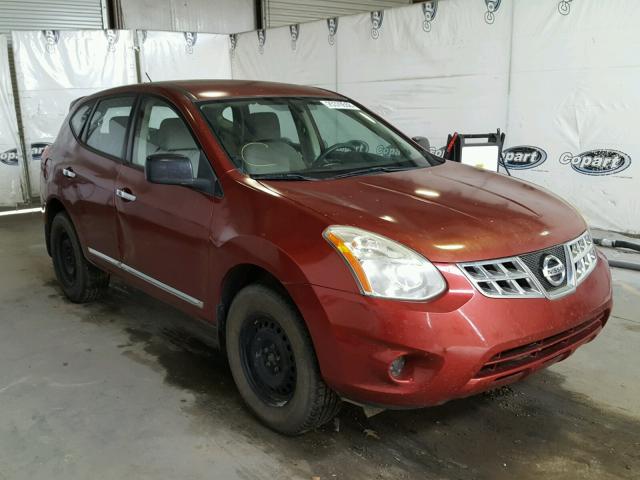 JN8AS5MT6CW252504 - 2012 NISSAN ROGUE S RED photo 1