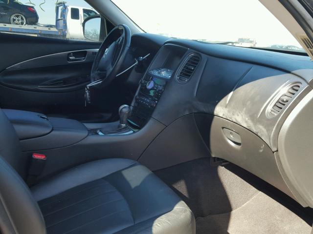 JNKAJ09E48M305861 - 2008 INFINITI EX35 BASE BLACK photo 5