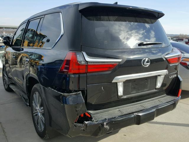 JTJHY7AX1H4234620 - 2017 LEXUS LX 570 BLACK photo 3