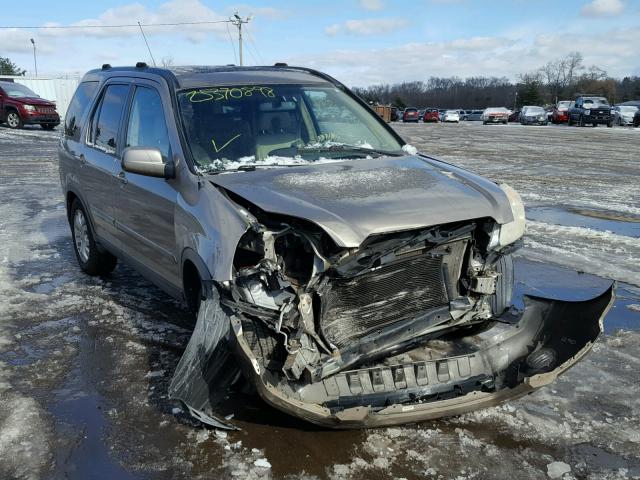 SHSRD78916U406735 - 2006 HONDA CR-V SE TAN photo 1