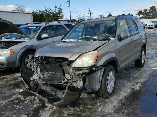 SHSRD78916U406735 - 2006 HONDA CR-V SE TAN photo 2