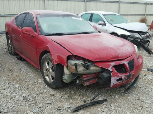 2G2WP552171116761 - 2007 PONTIAC GRAND PRIX RED photo 1