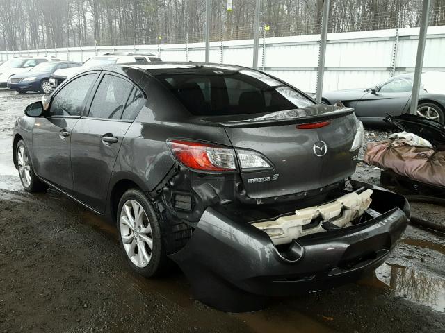 JM1BL1S65A1327657 - 2010 MAZDA 3 S GRAY photo 3