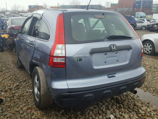 JHLRE48388C044128 - 2008 HONDA CR-V LX GRAY photo 3