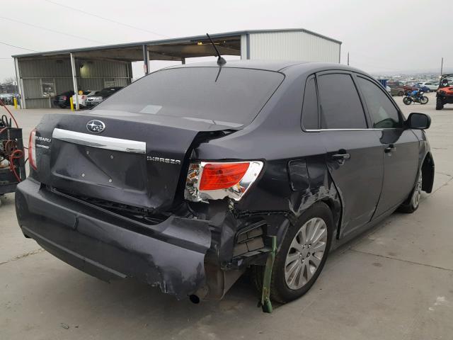 JF1GE6B63BH502208 - 2011 SUBARU IMPREZA 2. GRAY photo 4