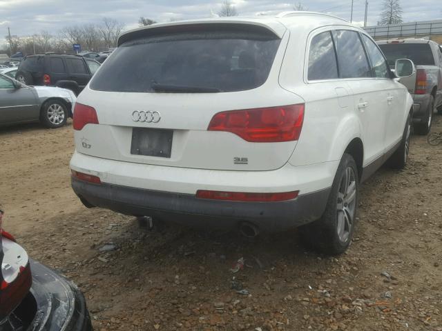 WA1AY74L79D022653 - 2009 AUDI Q7 3.6 QUA WHITE photo 4