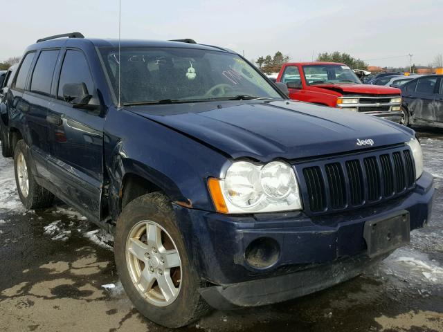 1J4GR48K65C654650 - 2005 JEEP GRAND CHER BLUE photo 1