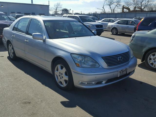 JTHBN36F040124961 - 2004 LEXUS LS 430 SILVER photo 1