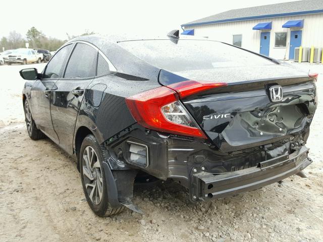 19XFC2F88HE026438 - 2017 HONDA CIVIC EX BLACK photo 3