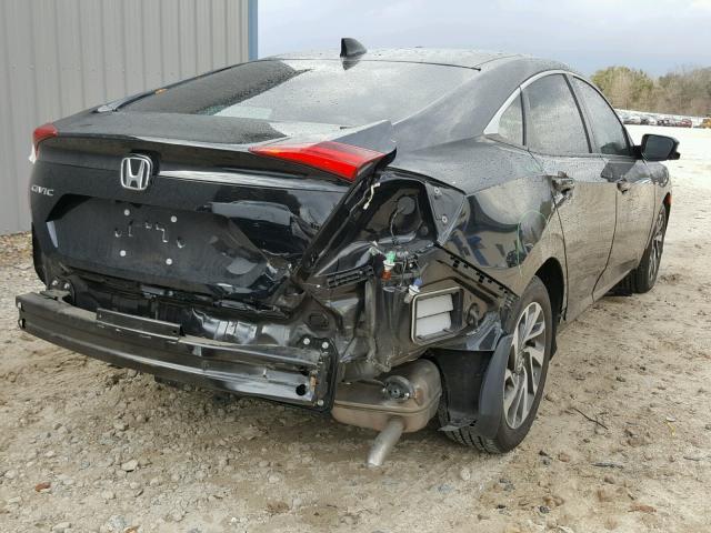19XFC2F88HE026438 - 2017 HONDA CIVIC EX შავი ფოტო 4
