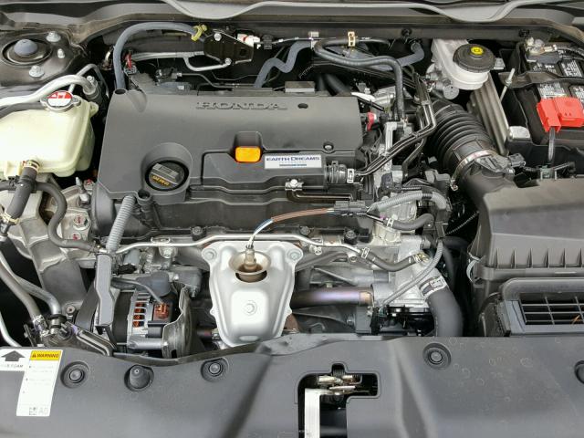 19XFC2F88HE026438 - 2017 HONDA CIVIC EX შავი ფოტო 7