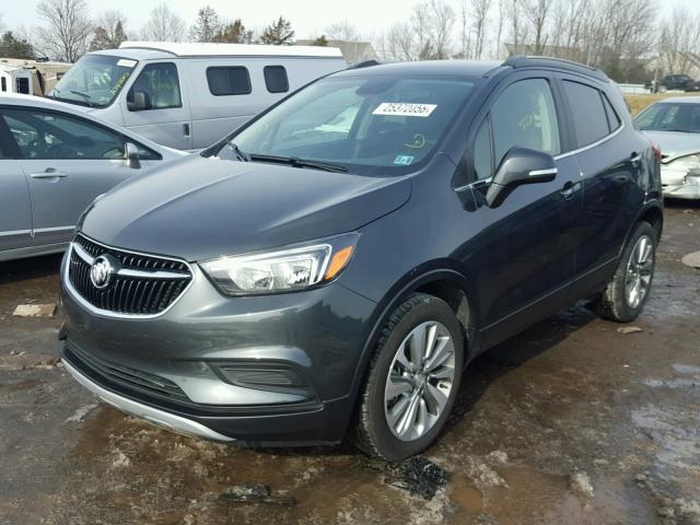 KL4CJASB4HB104063 - 2017 BUICK ENCORE PRE GRAY photo 2