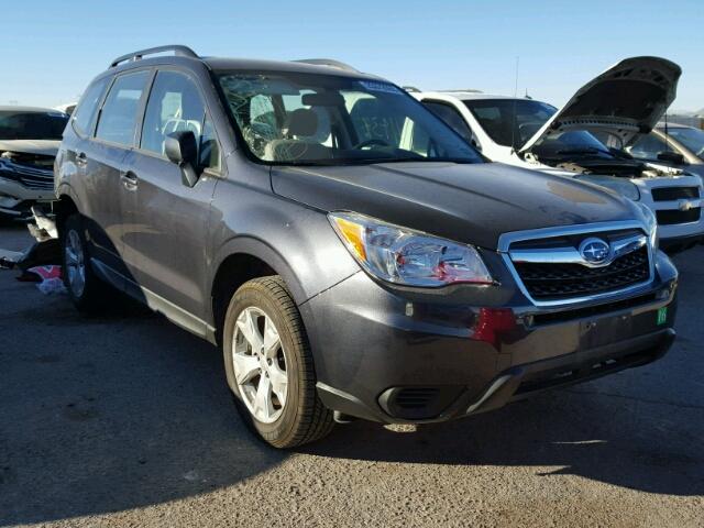 JF2SJABC5GH532313 - 2016 SUBARU FORESTER 2 GRAY photo 1