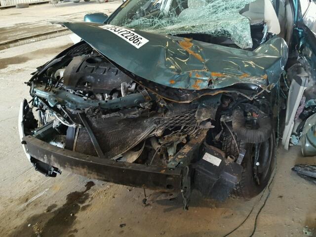 1NXBU4EE0AZ281442 - 2010 TOYOTA COROLLA/S/ GREEN photo 9