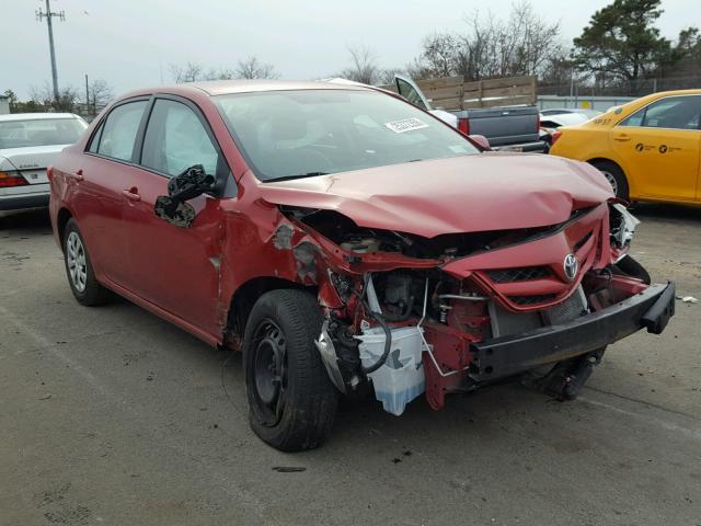 2T1BU4EE7BC745099 - 2011 TOYOTA COROLLA BA RED photo 1