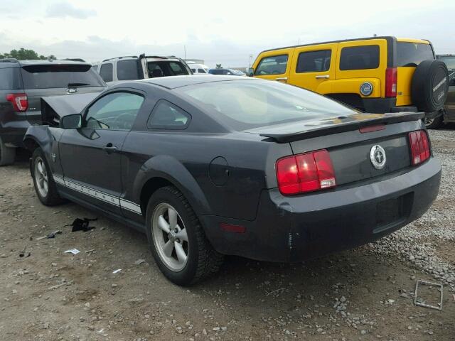 1ZVHT80N295110033 - 2009 FORD MUSTANG GRAY photo 3