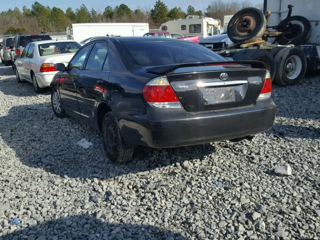 4T1BE32K25U585332 - 2005 TOYOTA CAMRY LE BLACK photo 3