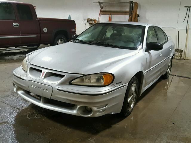 1G2NW52EX3C312344 - 2003 PONTIAC GRAND AM G SILVER photo 2