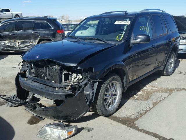 5S3ET13S182801126 - 2008 SAAB 9-7X 4.2I BLACK photo 2