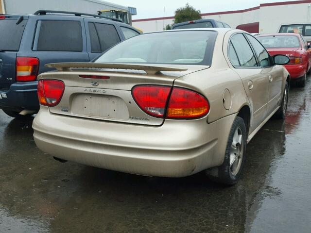 1G3NL52E94C239179 - 2004 OLDSMOBILE ALERO GL GOLD photo 4